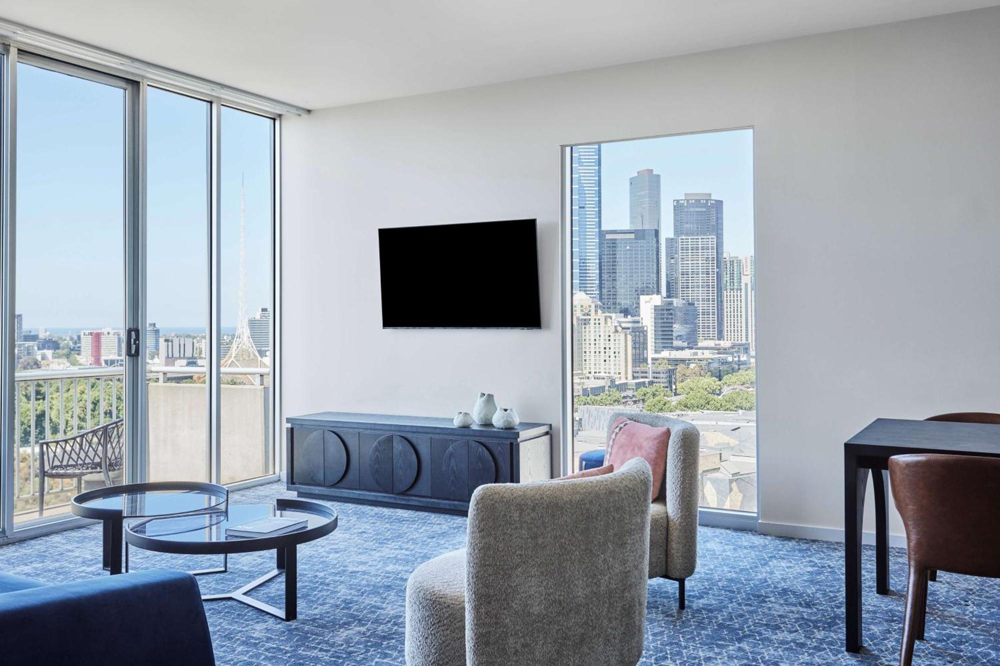 Adina Apartment Hotel Melbourne Flinders Street מראה חיצוני תמונה