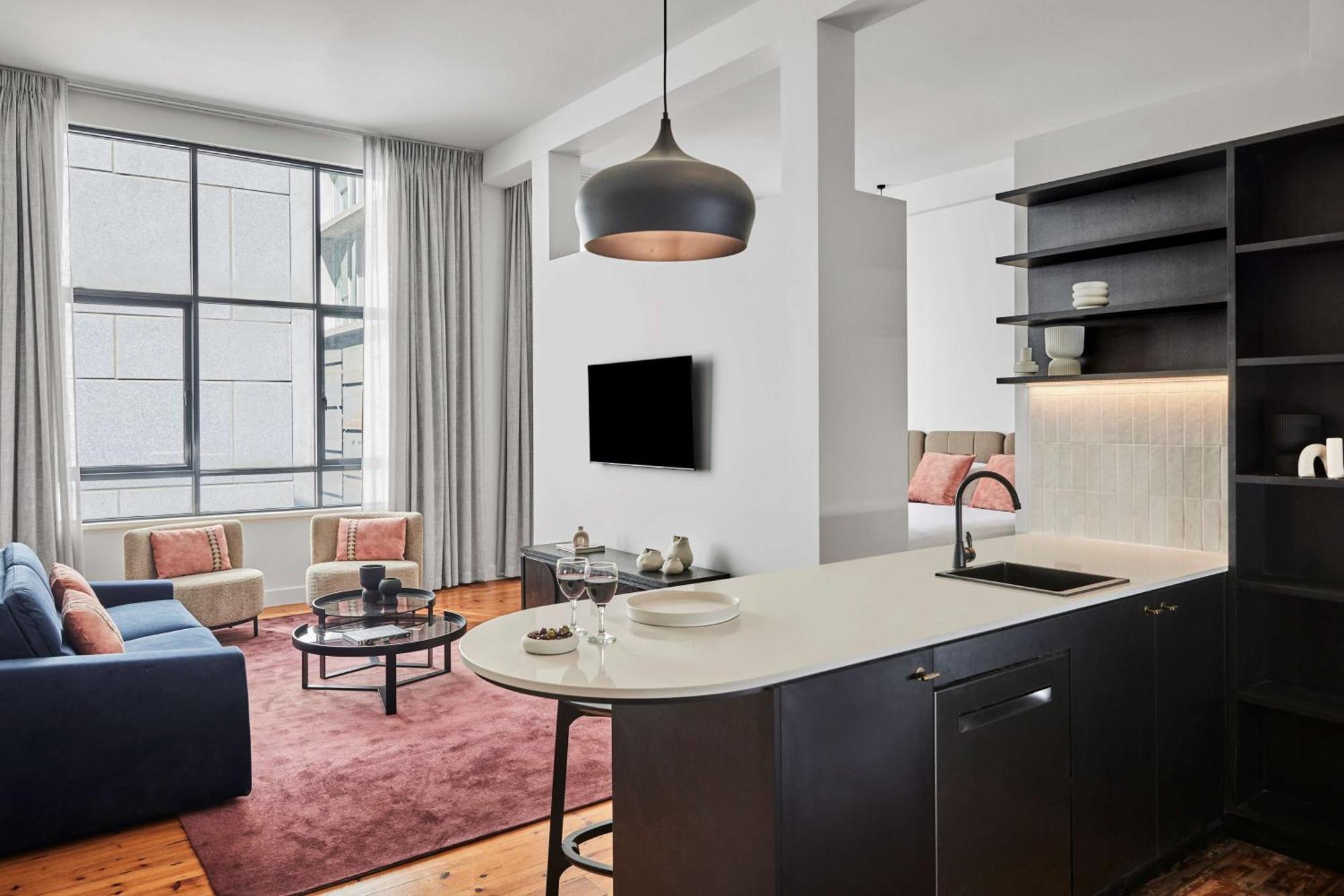 Adina Apartment Hotel Melbourne Flinders Street מראה חיצוני תמונה