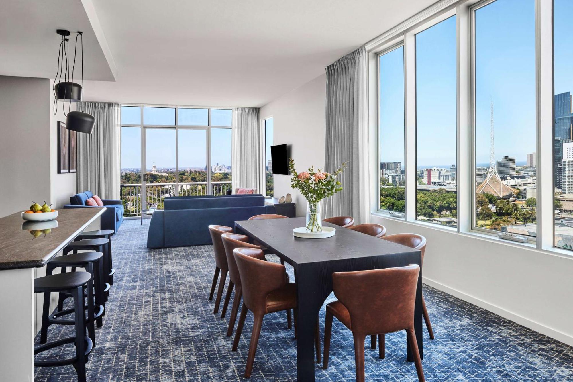 Adina Apartment Hotel Melbourne Flinders Street מראה חיצוני תמונה