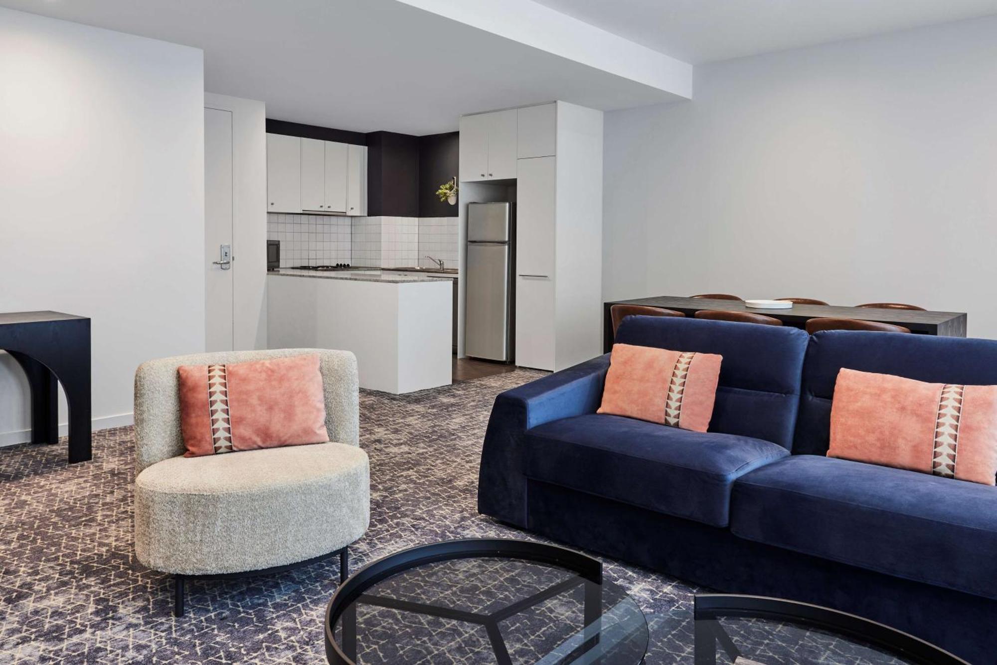 Adina Apartment Hotel Melbourne Flinders Street מראה חיצוני תמונה